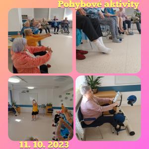 Pohybové aktivity s motomedem 2