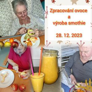 Zpracování ovoce a výroba smoothie