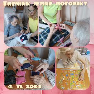 Trénink jemné motoriky 1